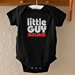 Personalized Little Guy Baby Bodysuit