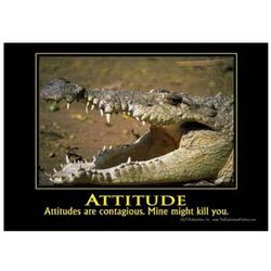 Attitude Is Contagious: Mine Might Kill You Poster