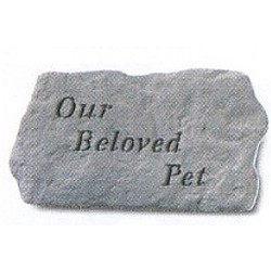 Our Beloved Pet Remembrance Garden Stone
