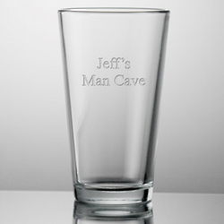 Personalized Laser Engraved Beer Glass