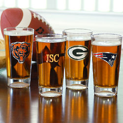 NFL Engraved Pint Glass