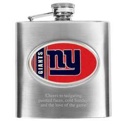 New York Giants Flask