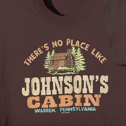 Family Cabin Personalized T-Shirt