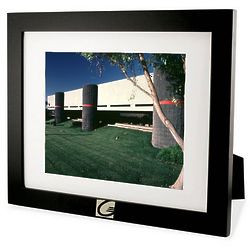 Personalized Company Logo Black Wood Picture Frame