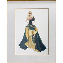 Barbie Couture Glamour Art Print