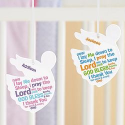 Personalized Beautiful Blessings Crib Angel