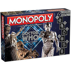 Monopoloy Doctor Who Villians Edition Licensed Game