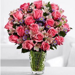 Premium Pink Sapphire Birthday Bouquet