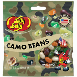 3.5 Ounces of Jelly Belly Camouflage Jelly Beans