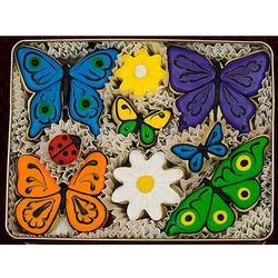 Butterflies and Daisies Sugar Cookie Gift Tin