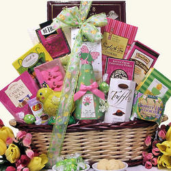 Large Divine Easter Chocolate & Sweets Gift Basket