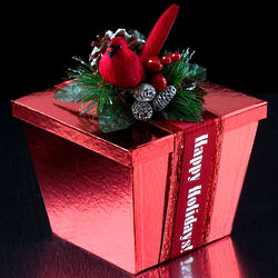 Personalized Sitting Pretty Hot Chocolate Christmas Basket