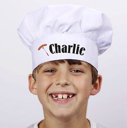 Personalized Grill Master Youth Chef Hat