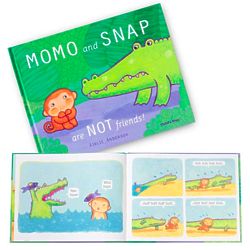 Momo and Snap Are Not Friends! Children's Book
