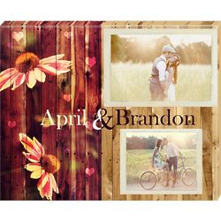 Summertime Memories Personalized Photo Canvas Print