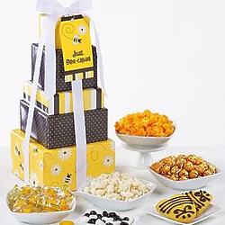 Life's Bee-Autiful Bee Mine Tag 5-Tier Snack Tower