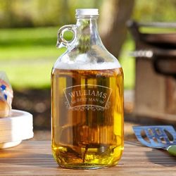 Timeless Wedding Personalized Beer Growler