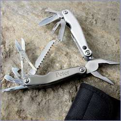 Engraved Multi Tool with LED Light