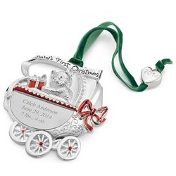 2014 Baby Carriage Christmas Ornament