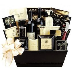 Wine and Gourmet Extravagance Gift Basket