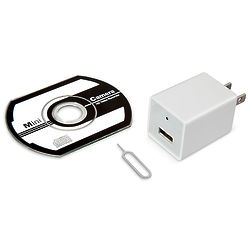 USB Wall Outlet with Hidden Security Camera