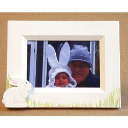 Hand-Painted Personalized Hippity Hop Picture Frame