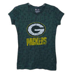Women's Green Bay Packers Burnout T-Shirt