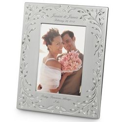 Leaves and Vines Wedding Picture Frame