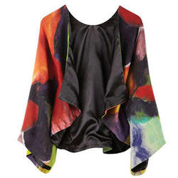 Guazzo Kimono Style Wool Jacket