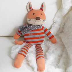 Personalized Frenchy Fox Plush Doll