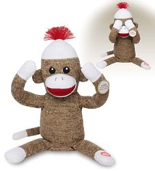 Peekaboo Sock Monkey