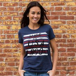 Women's 990 Made in the USA Graphic Navy T-Shirt
