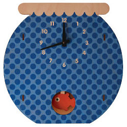 Goldfish Bowl Pendulum Clock