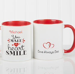 Personalized Romantic Couples Coffee Mug