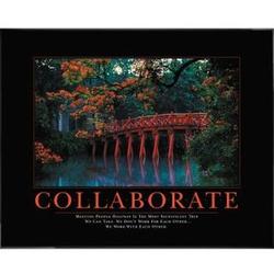 Collaborate Motivational Poster