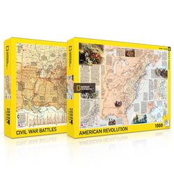 American Revolution and Civil War 1,000-Piece Puzzles