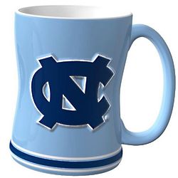 NCAA North Carolina Tar Heels Sculpted Relief Mug