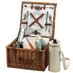 Cheshire Picnic Basket for Two with Coffee Set and Blanket