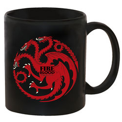 Game of Thrones Targaryen Dragon Family Crest Mug