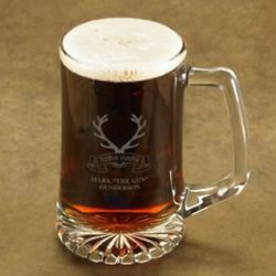 Trophy Hunter Personalized Beer Stein