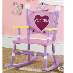Personalized Princess Rocking Chair