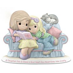 A Daughter Fills a Space In Your Heart Precious Moments Figurine