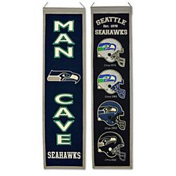 NFL Heritage Man Cave Wool Banners