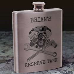 Personalized Reserve Tank Flask