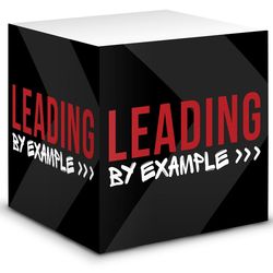 Leading by Example Self-Stick Note Cube