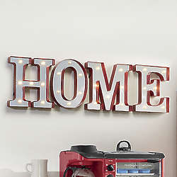 Home Lighted Letters Set