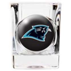 Personalized Carolina Panthers Shot Glass
