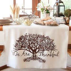 We are Thankful Table Banner