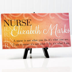 Inspiring Medical Professional Personalized Canvas Print