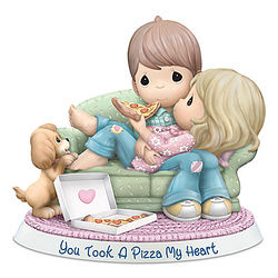 Precious Moments You Took a Pizza My Heart Figurine